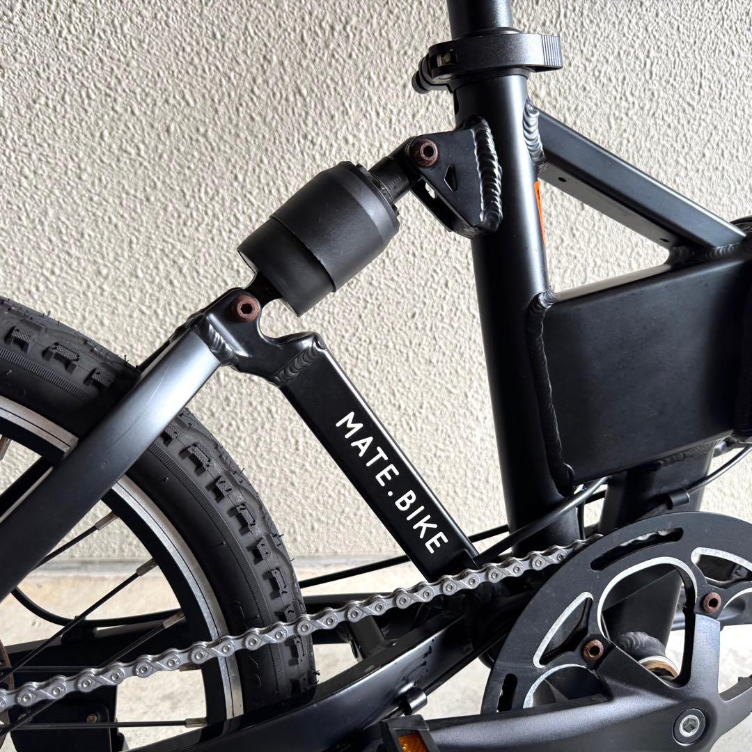 【大阪】MATE city 電動アシスト自転車　ブラック