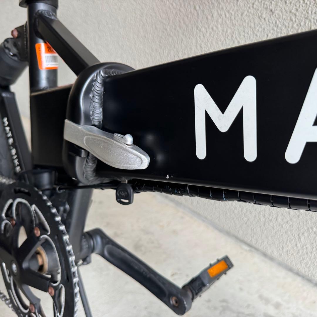 【大阪】MATE city 電動アシスト自転車　ブラック
