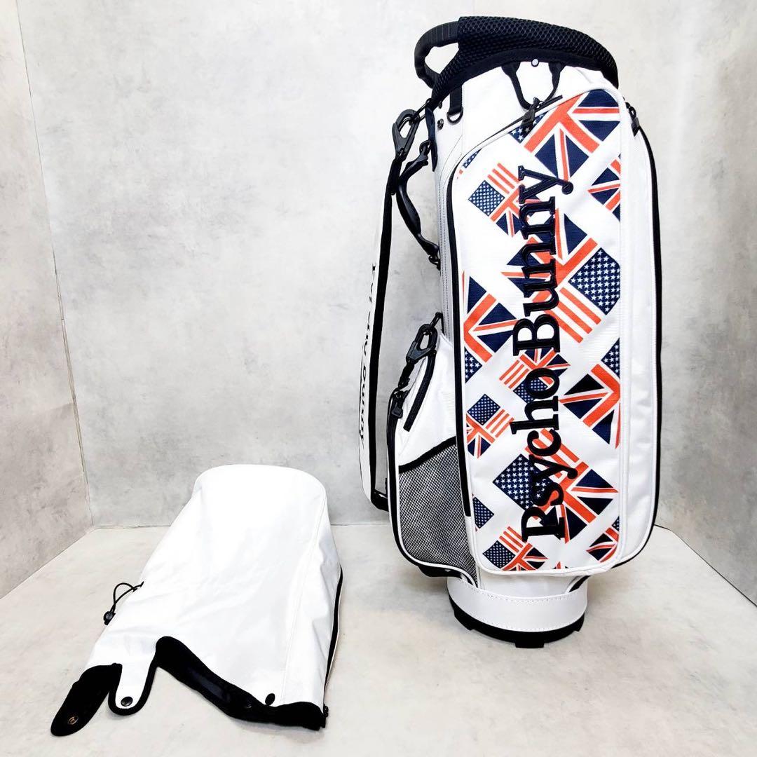 【極美品】サイコバニー ゴルフ キャディバッグ 9型 4分割 軽量モデル