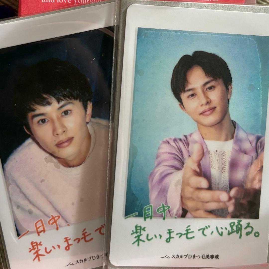 超特急 タクヤ スカルプD チェキ風トレカ オンラインストア 2種コンプ