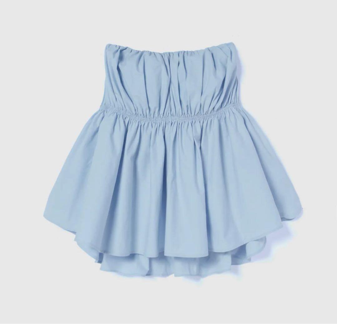 【シールームリン】ウエストShapeパッドinベアトップ ホワイト M