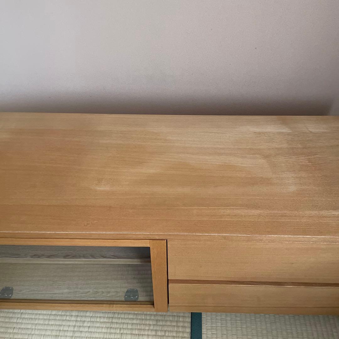 無印良品 MUJI 木製AVラック テレビボード テレビ台 幅110cm