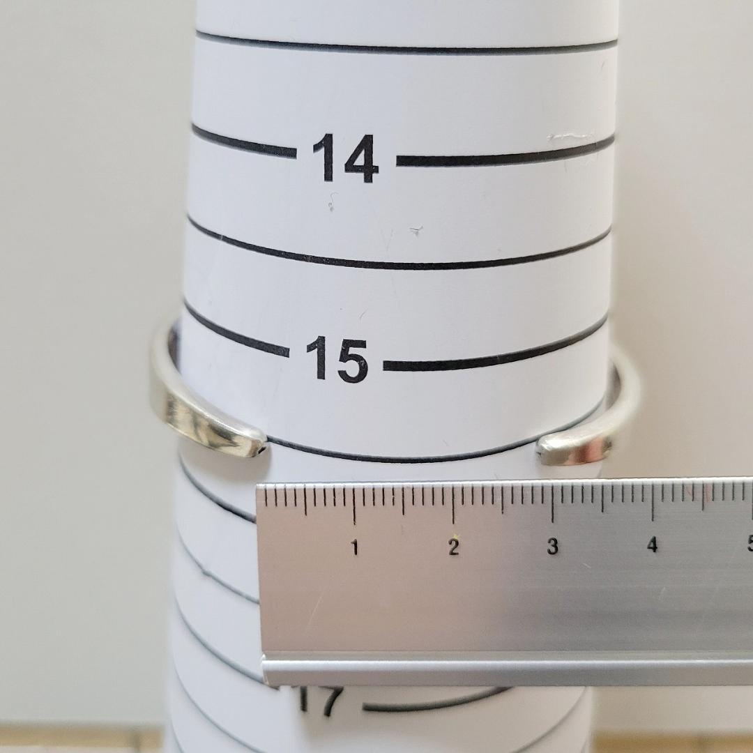 インディアンジュエリー ズニ族 C.M.Booqua シルバー バングル