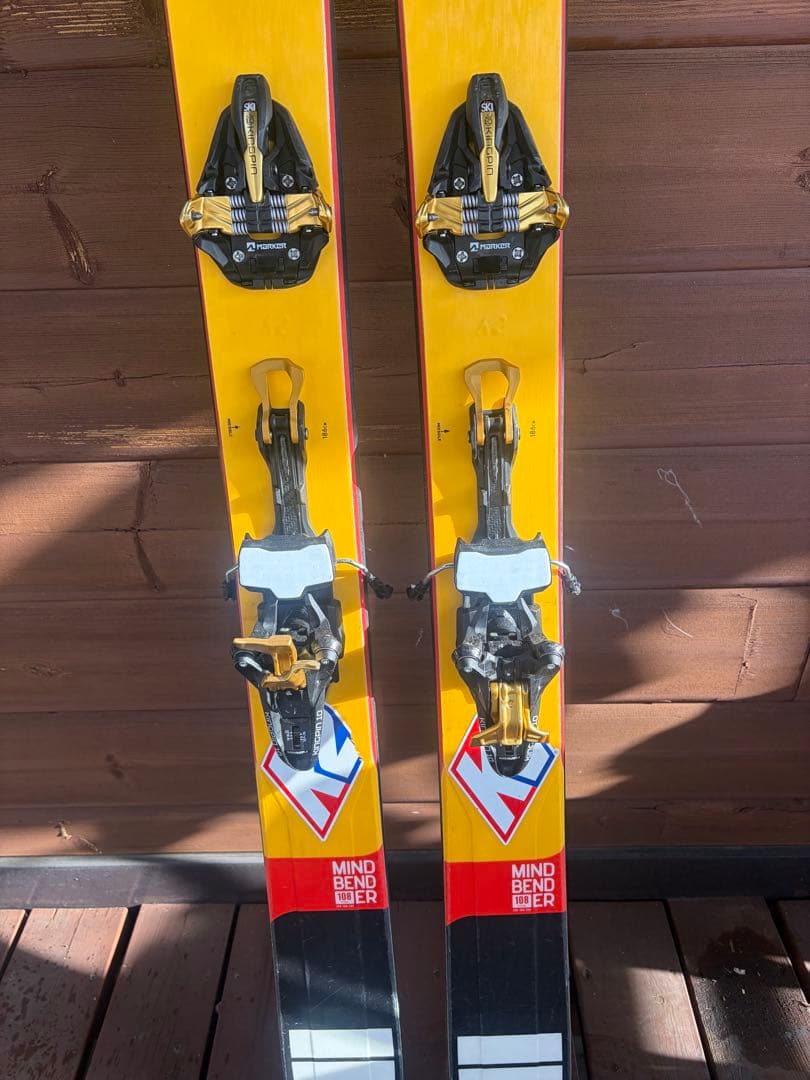 スキー K2 Mindbender 108ti Marker Kingpin10