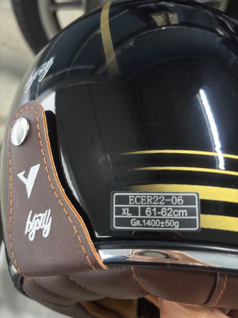 By cityフルフェイスヘルメット ロードスター3ブラック/ゴールド ハーレー