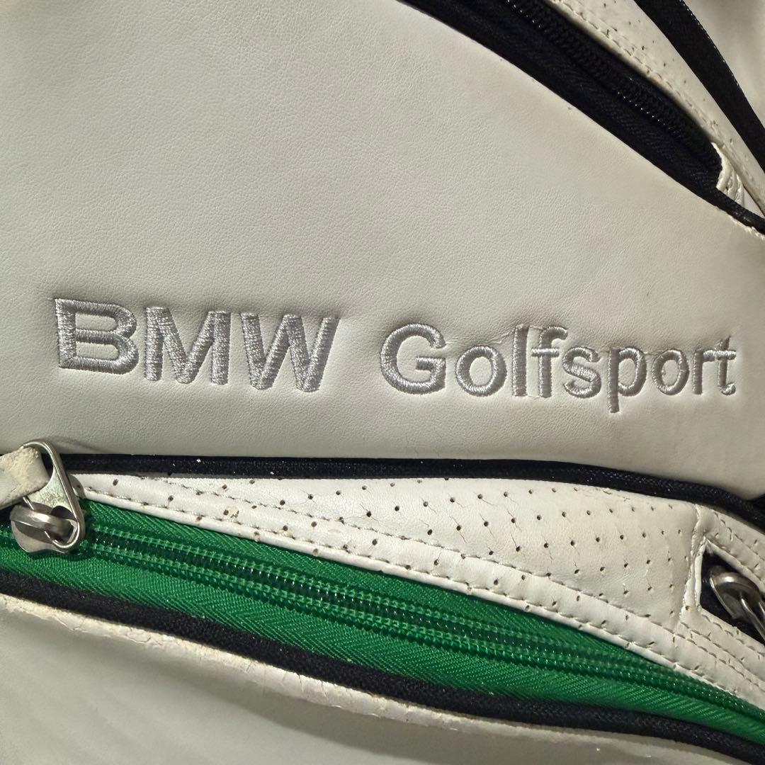 BMW Golfsport キャディバッグ ゴルフバッグ ホワイト/ブラック
