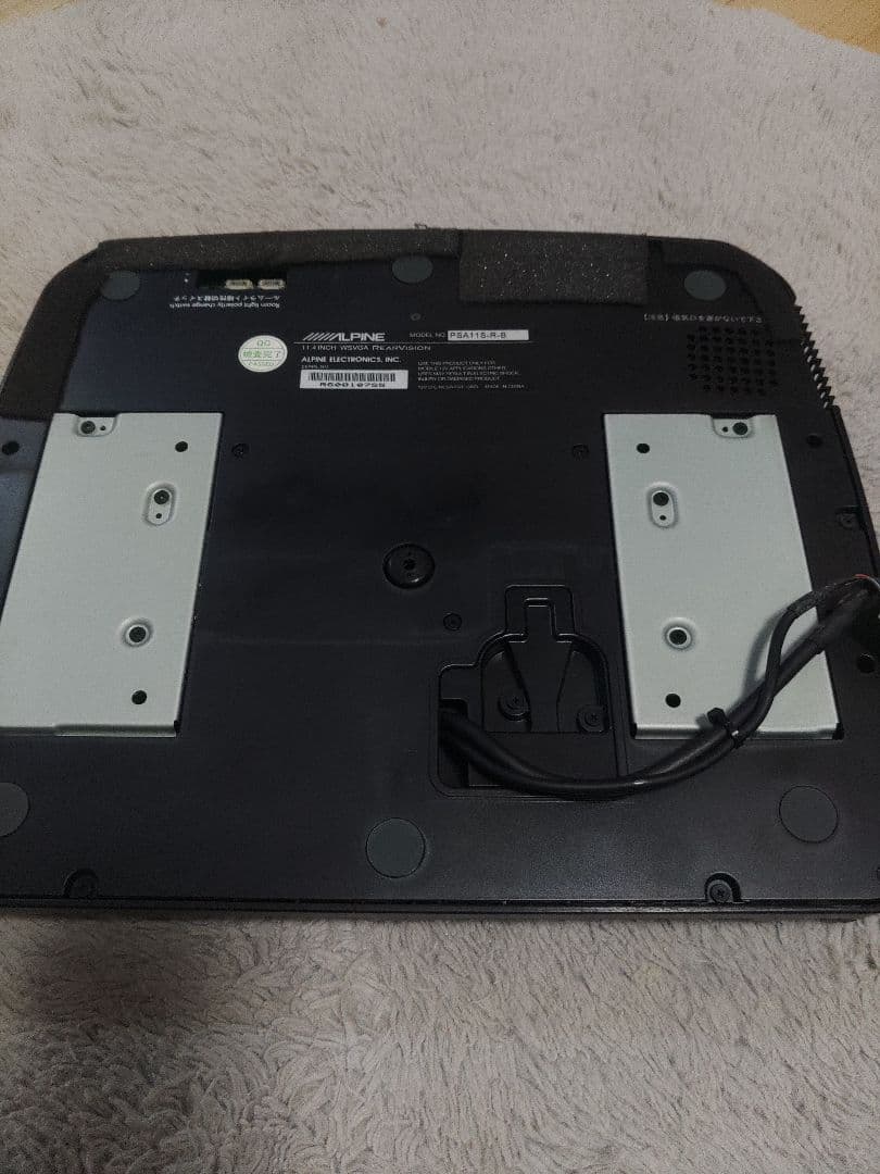 ALPINE　アルパイン　 フリップダウンモニター　 11.4インチ