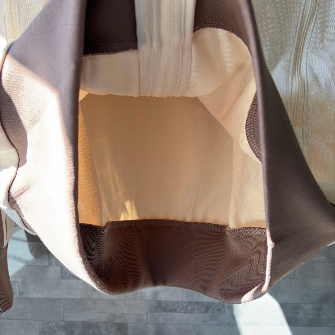 アディダス トラックジャケット ベージュ モカブラウン 希少 XL