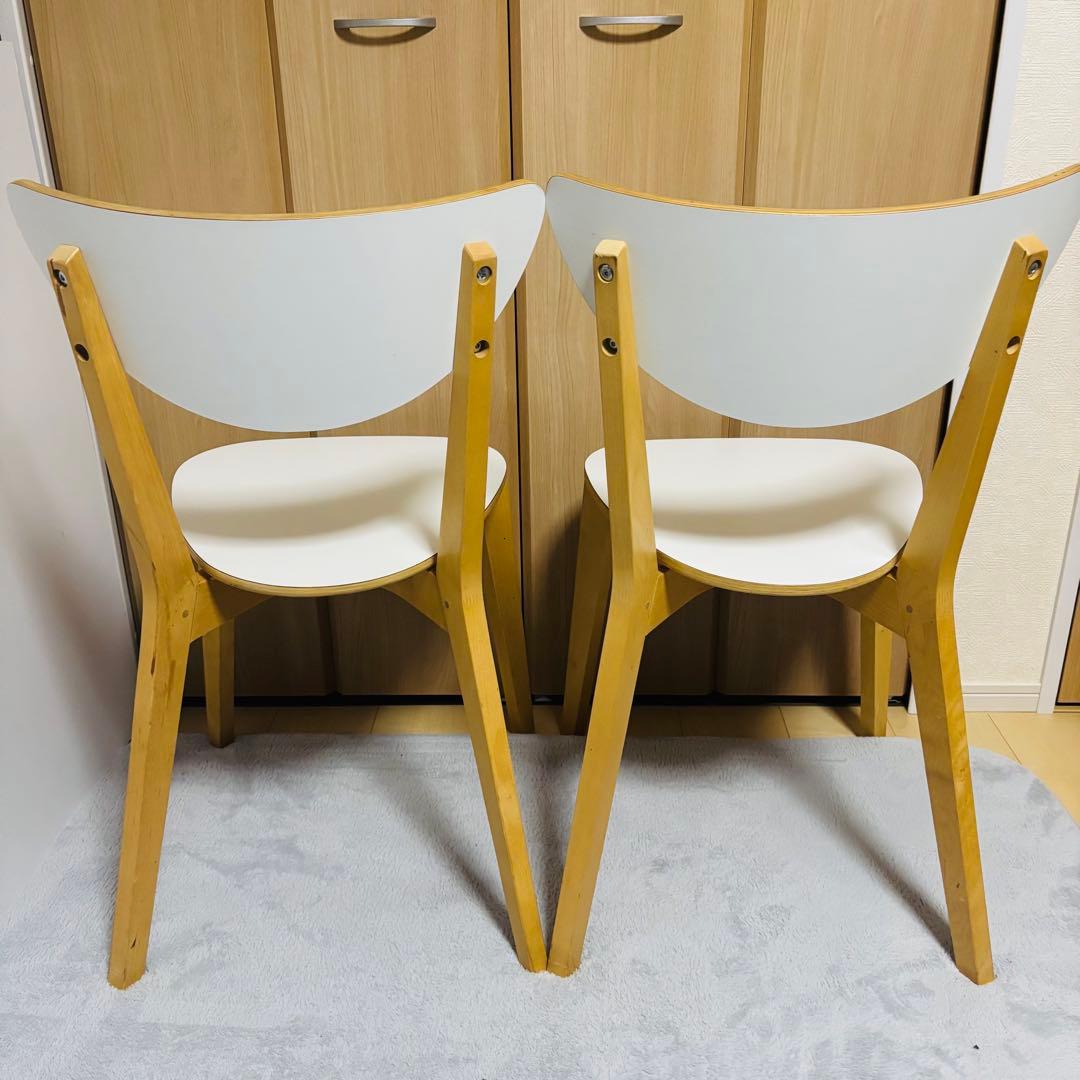 【人気】IKEA ノールドミーラ NORDMYRA ダイニングチェア 2脚