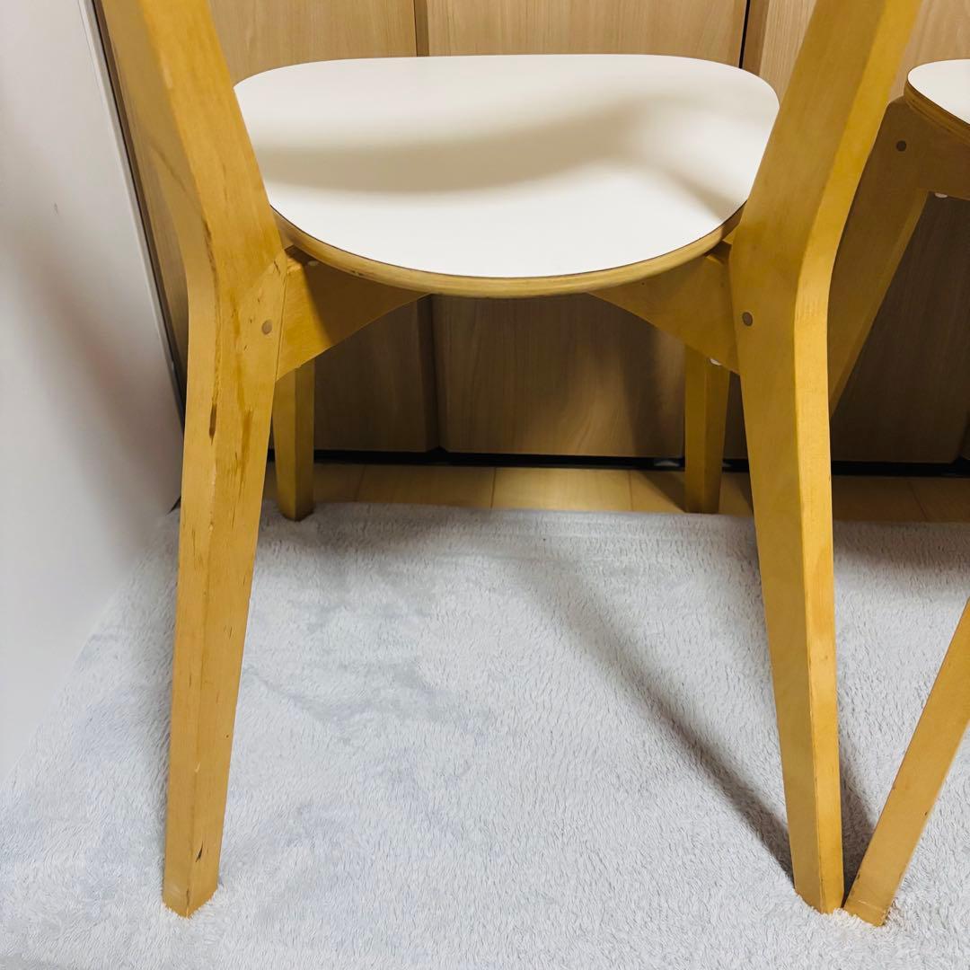 【人気】IKEA ノールドミーラ NORDMYRA ダイニングチェア 2脚