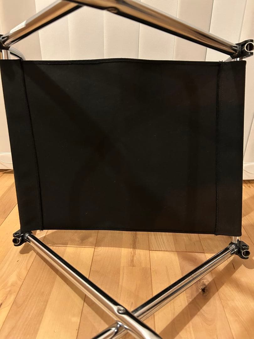 peak フォールディングディレクターズチェア　ブラック　二脚セット