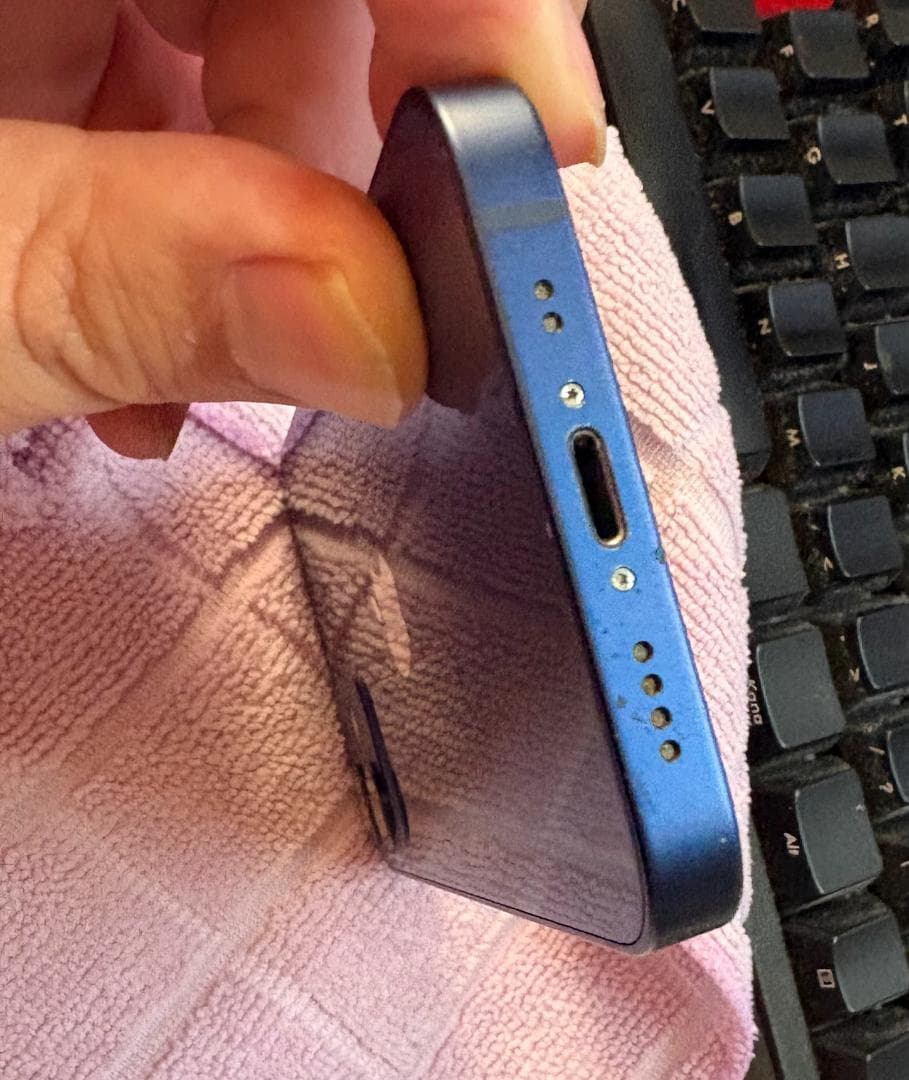 【中古品】 iPhone12 mini 256GB ブルー　SIMフリー