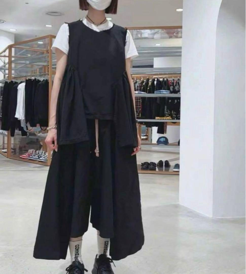 COMME des GARCONS 23SS 変形 立体 ワイドパンツ