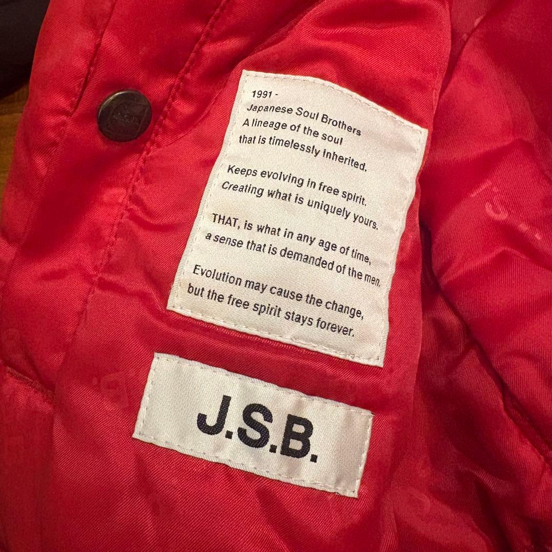 希少　ALPHA アルファ MA-1 J.S.B JSB 黒 L フライト