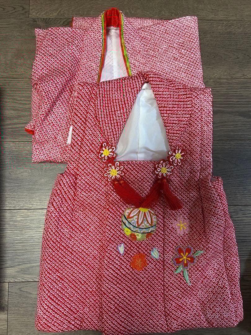 vana 【鹿の子絞り】七五三　着物セット