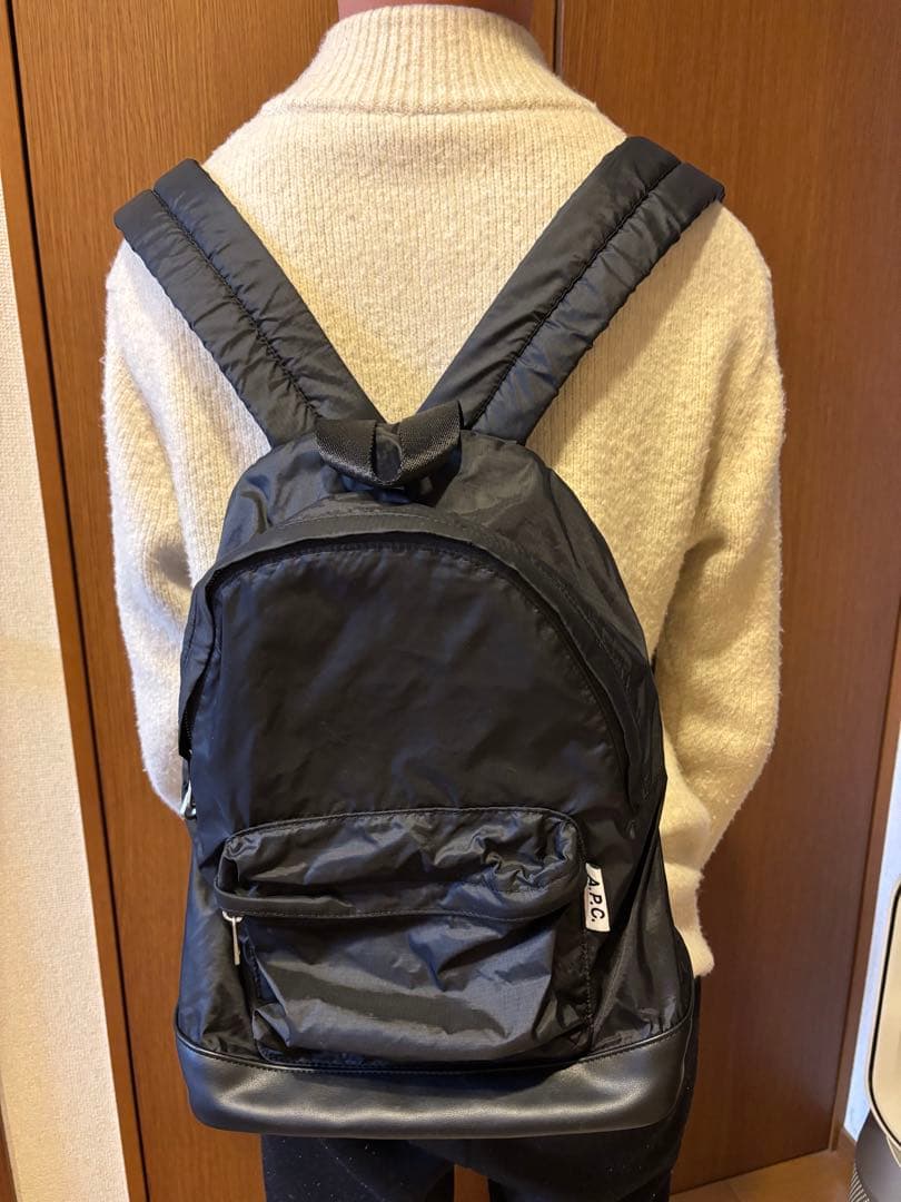 A.P.C. ナイロン×レザー　リュック　ユニセックス