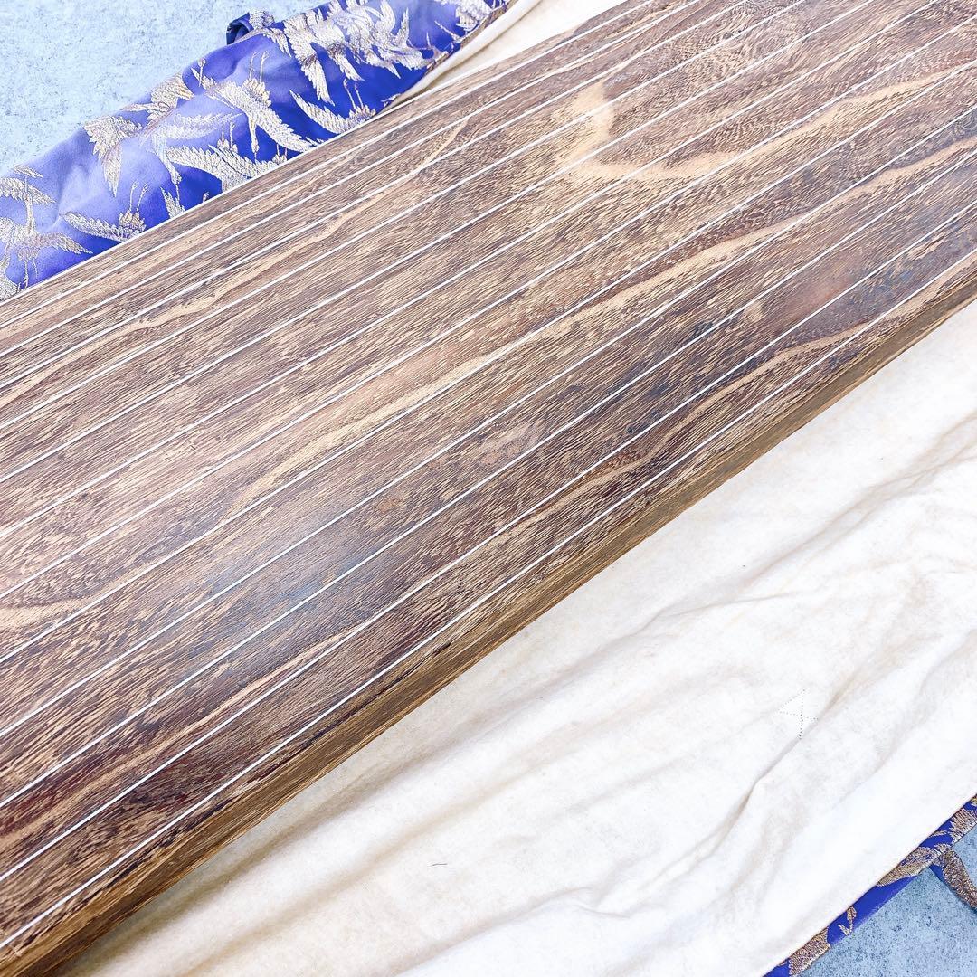 琴 13弦 すだれ彫り 並甲 弦楽器 和楽器 蒔絵