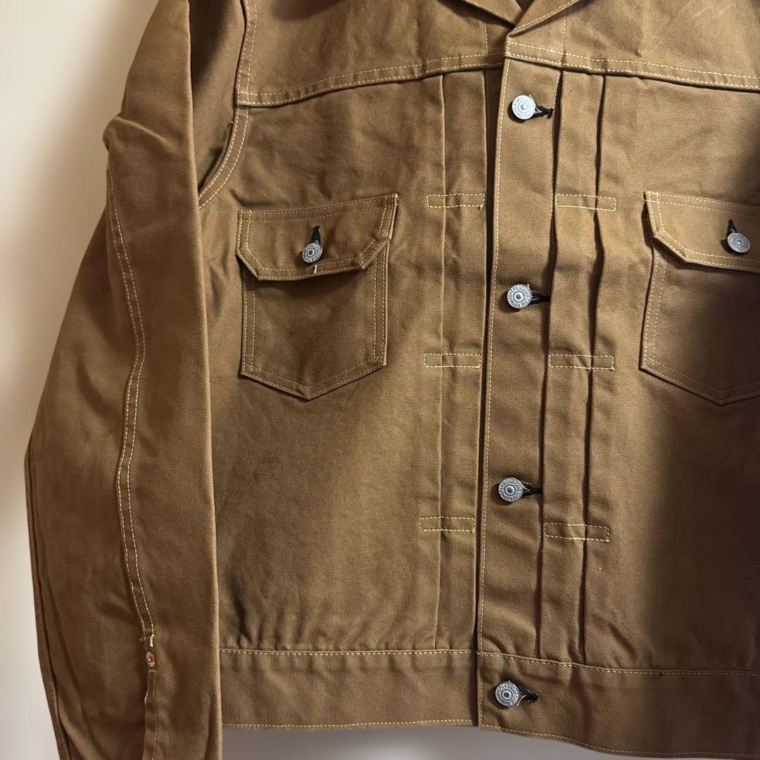 SUGARCANE ブラウンダック 2nd ジャケット 42 新品未使用