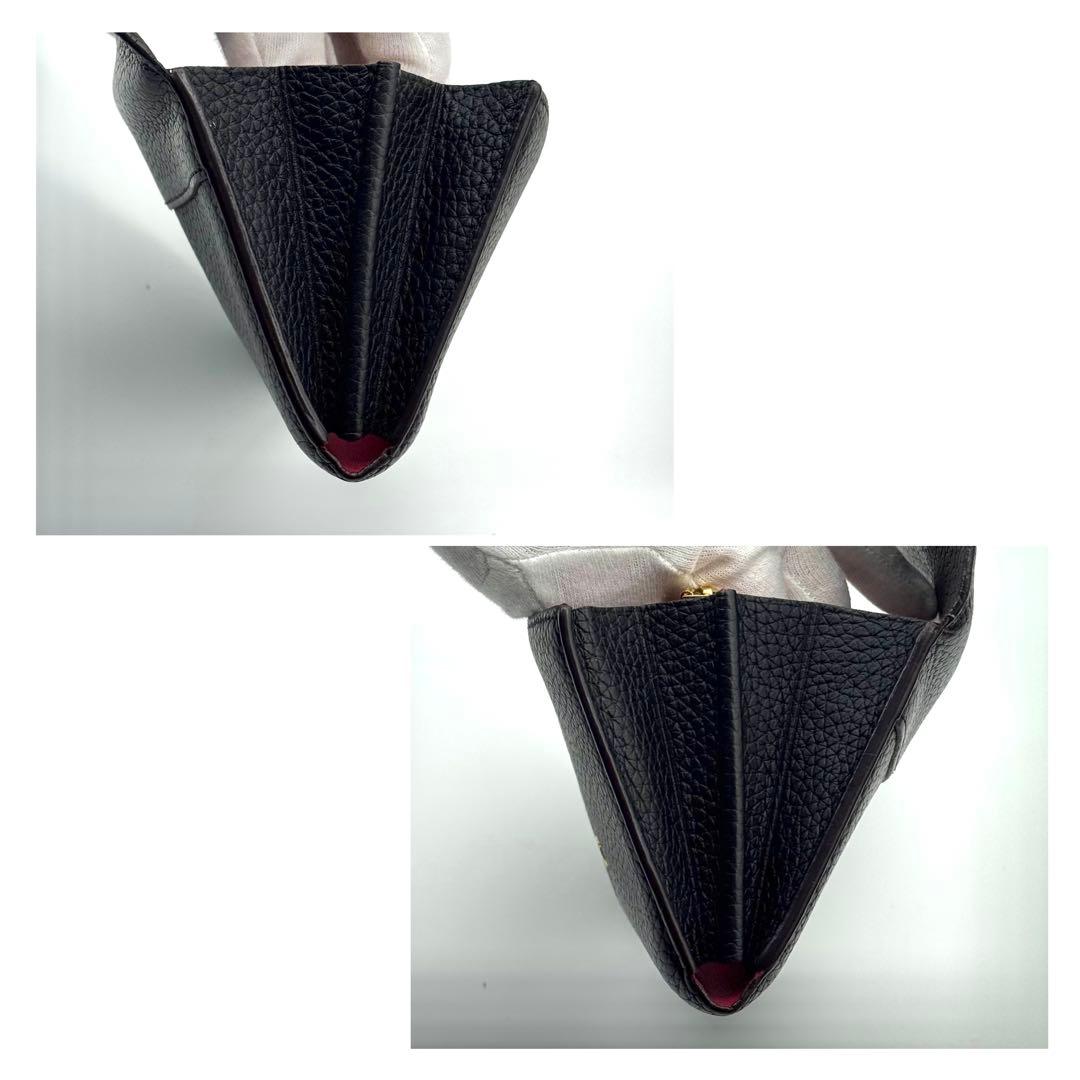 【超極美品】 ルイヴィトン トリヨン ポルトフォイユ カプシーヌ 長財布 黒