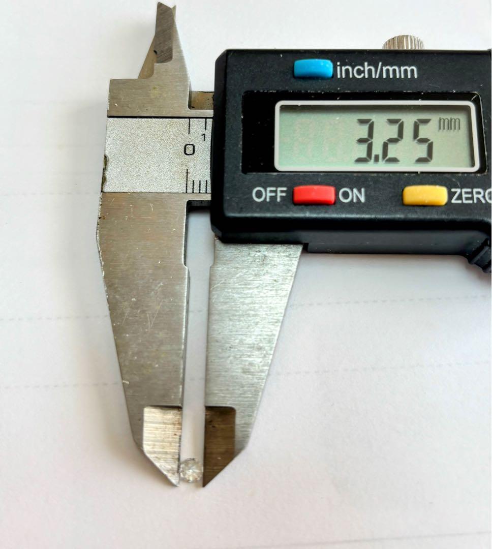 0.13ctx2 天然ダイヤモンドルース2ピース