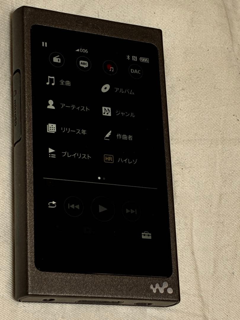 ポータブルプレーヤー SONY NW-A45HN 16GB+32GB