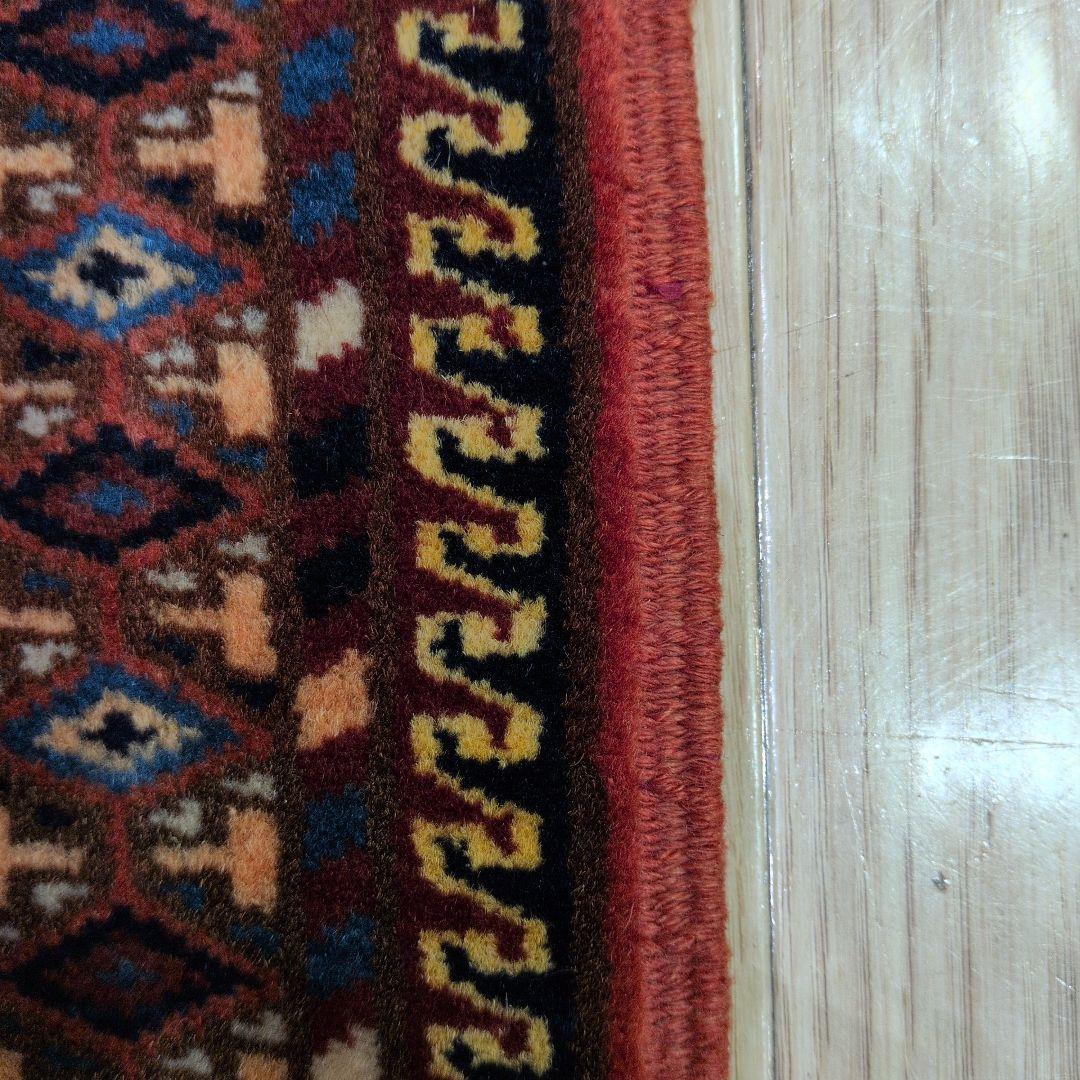 132x179cmパキスタン手織り絨毯(114)じゅうたん・マット・ペルシャ・