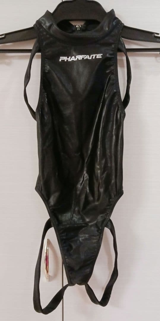 パルフェット☆競泳水着☆ハイネックバインダーTbackタイプ☆ブラック