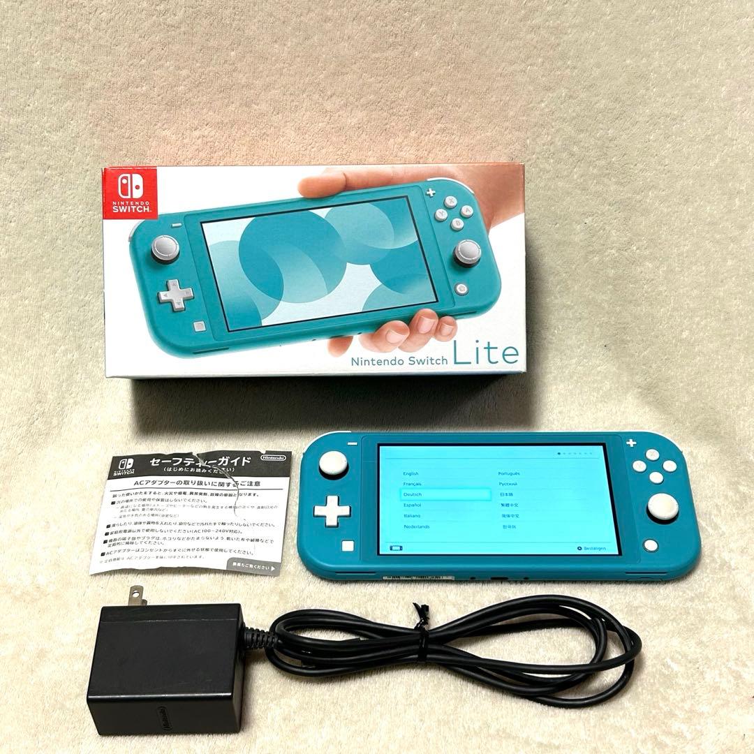 【動作確認済 美品 やや訳アリ】Nintendo Switch Lite 本体