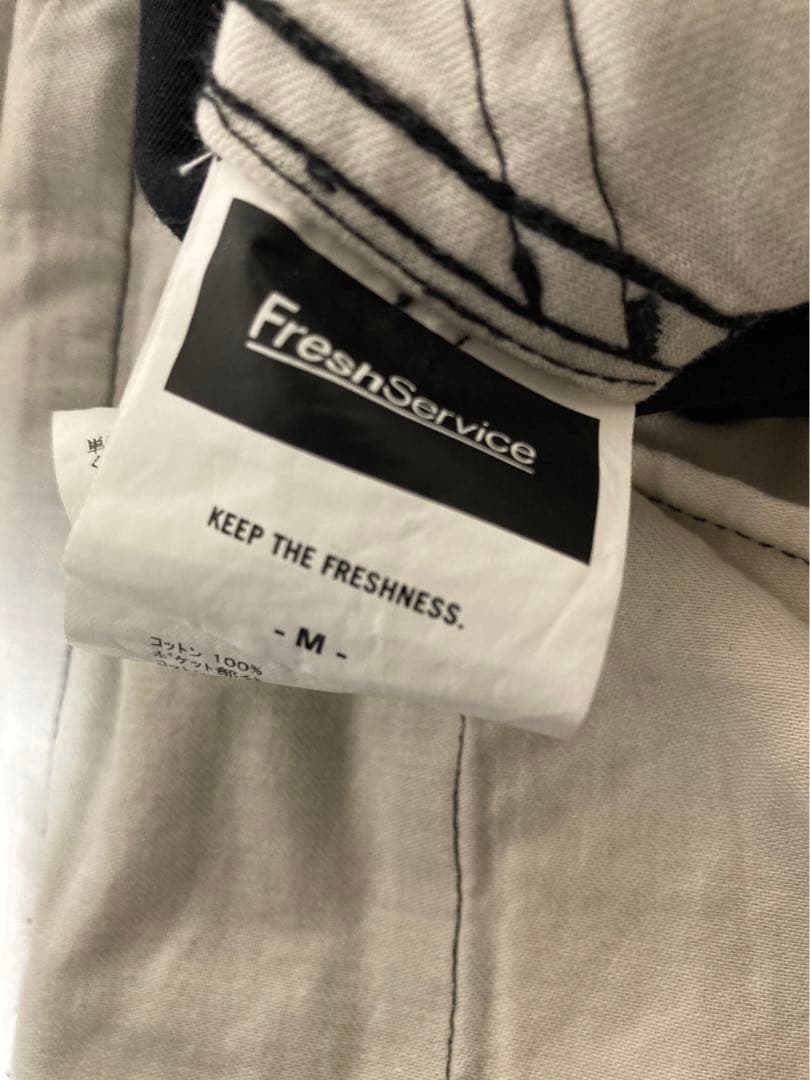 フレッシュサービス 25SS BACK SATEEN FIELD PANTS