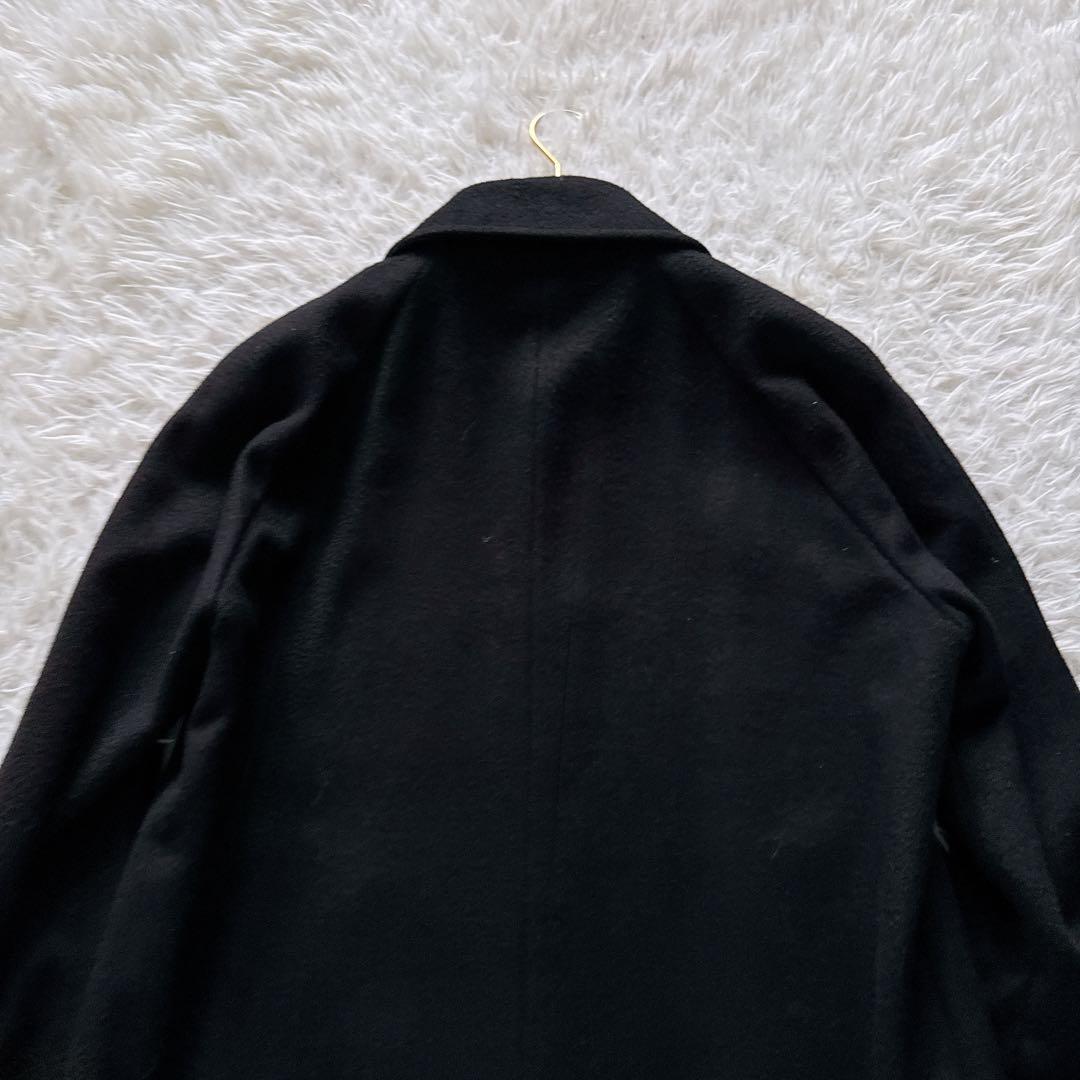 【Paul Smith】カシミヤ100% ステンカラーコート 黒 M 現行タグ