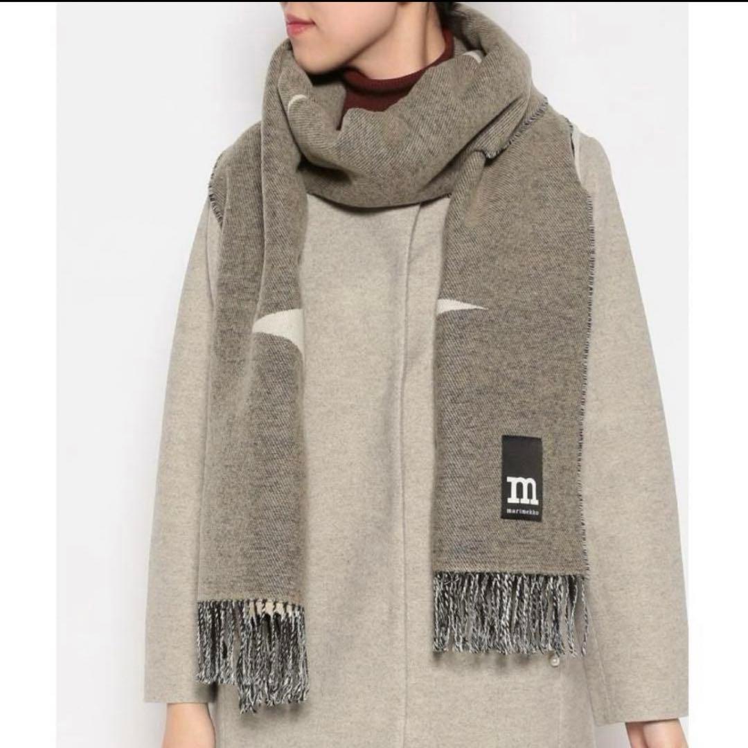 marimekko マリメッコ マフラー ストール 大判 - メルカリ