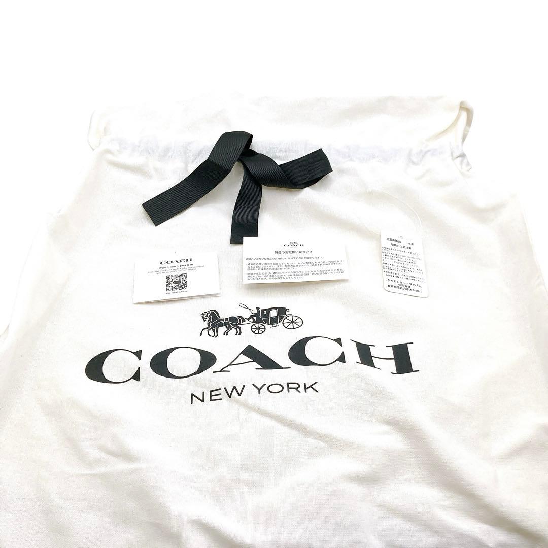 新品未使用✨COACH ディラン 2way ショルダーバッグ　ホワイト　付属品有