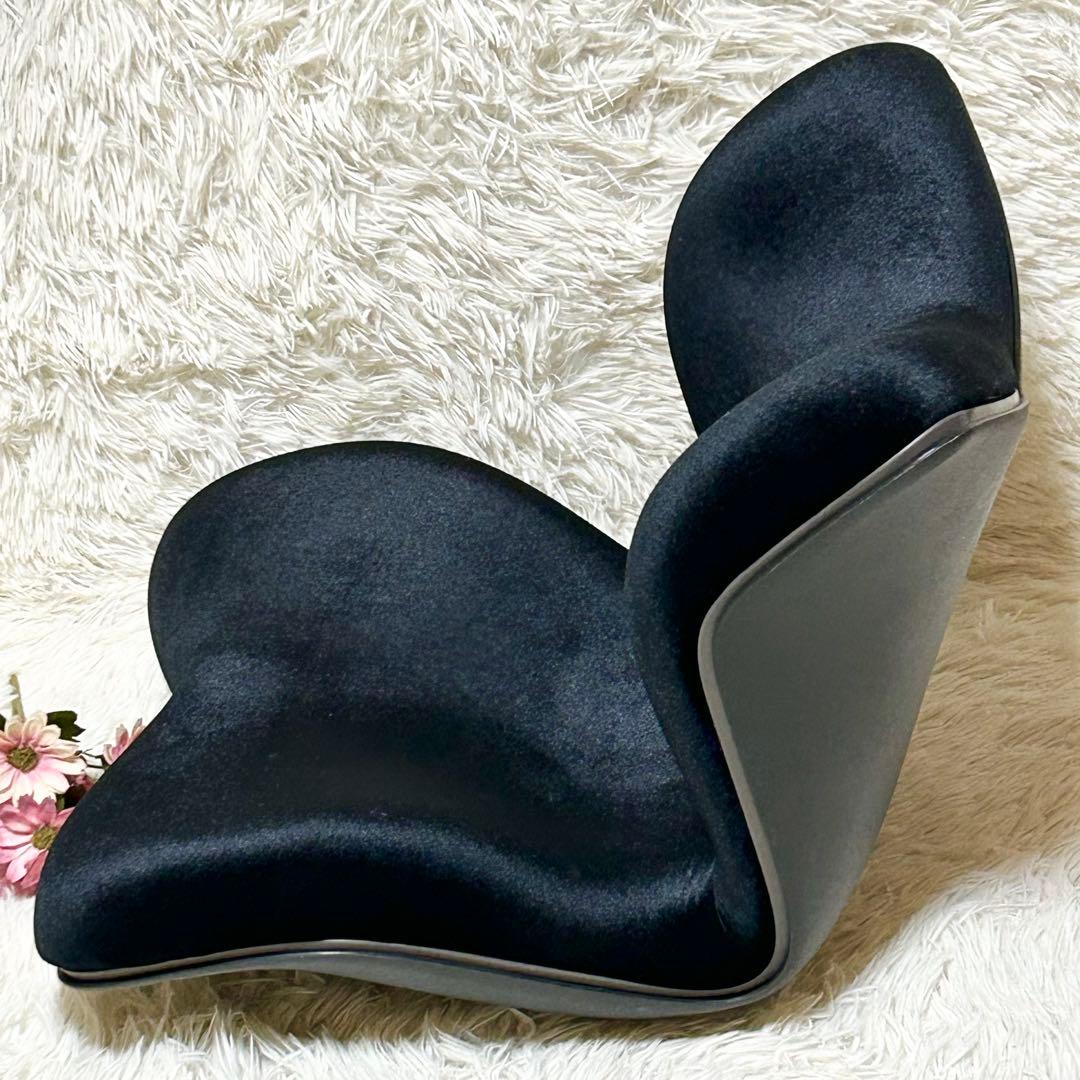 【新品】スタイル プレミアム デラックス 骨盤 姿勢 猫背 補正 座椅子 黒