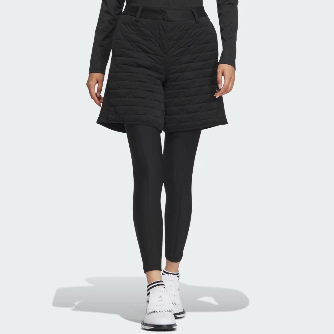 【XL/L】秋冬 定価34,100円 アディダスゴルフ 中綿キルト セットアップ