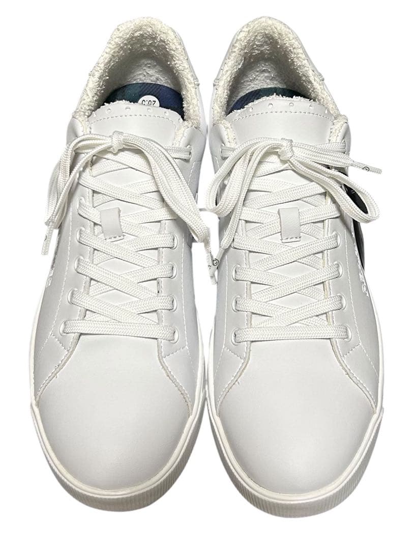 新品 パーリーゲイツ ゴルフシューズ キルトタン・ローカット メンズ 26.5㎝