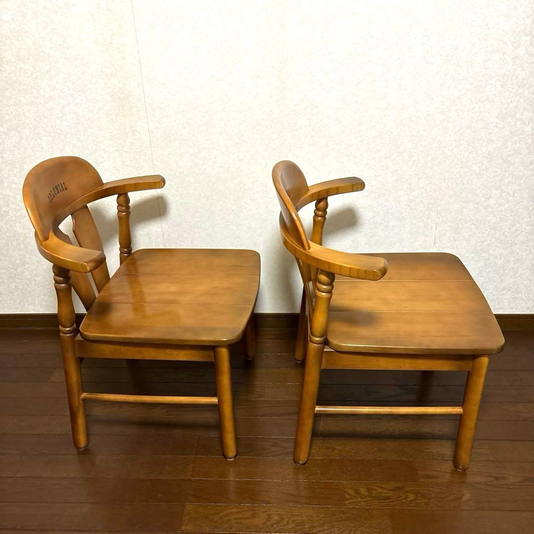 【良品】karimoku コロニアル ダイニングチェア ２脚セット