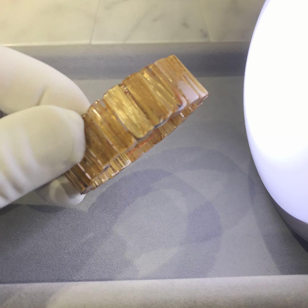 R*y様 ②ルチルクォーツバングル(20mm級) - メルカリ