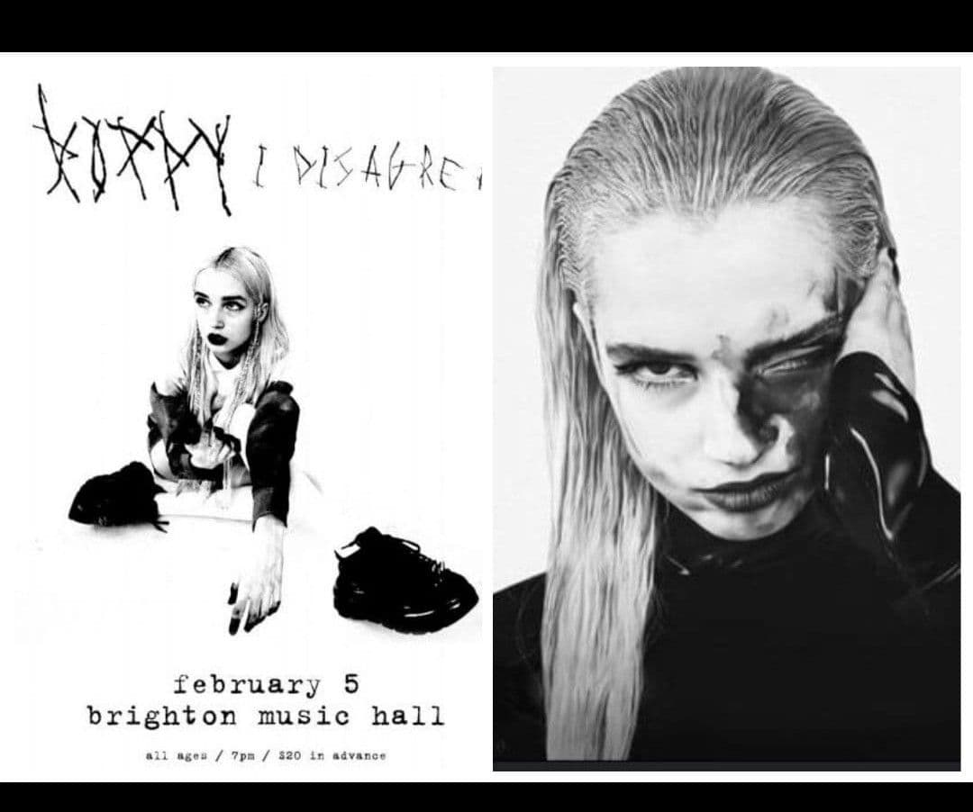 POPPY　ポピー　ワールドツアー Tシャツ　pop×mi オフィシャル　メタル