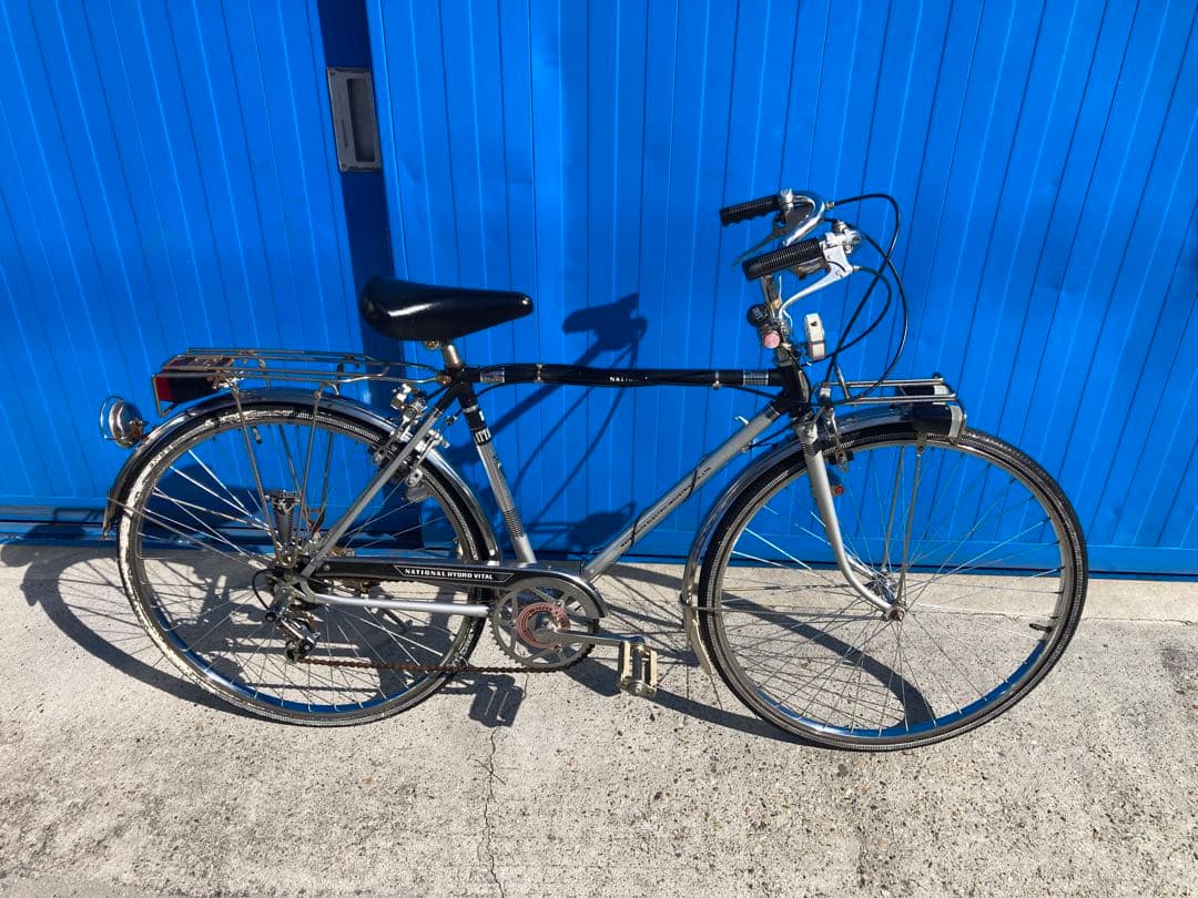 美品 ナショナル 昭和 レトロ 自転車 デコチャリ スーパーカー自転車