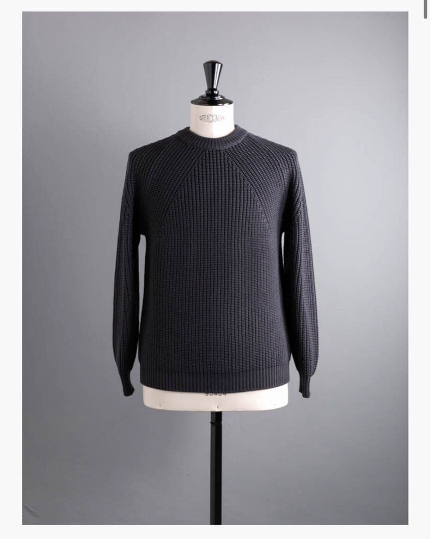 Yohji Yamamoto ストール グレー&ブルー メンズ