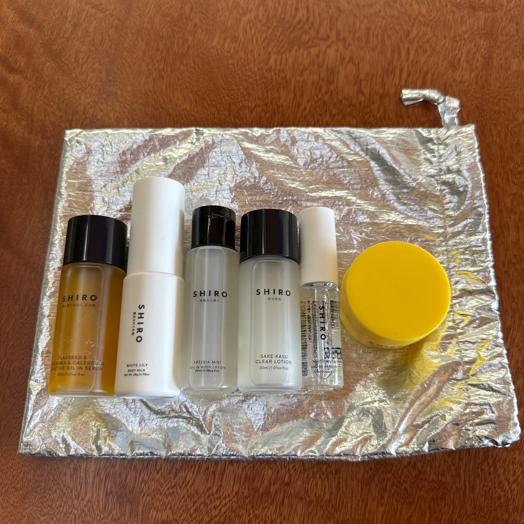 送料込み】SHIRO ホリデーセット 2025 ファーポーチ スキンケア