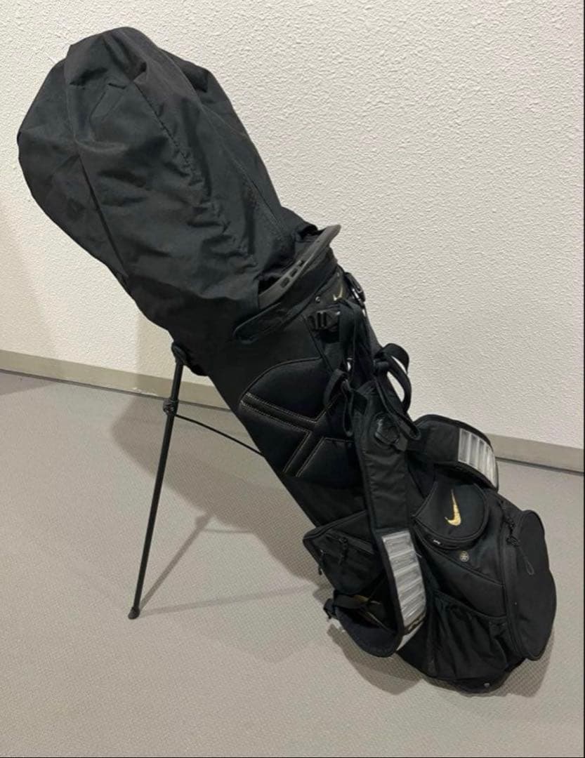 NIKE AIRキャディバック ナイキ 9.5型 軽量 14分割★良品★スタンド