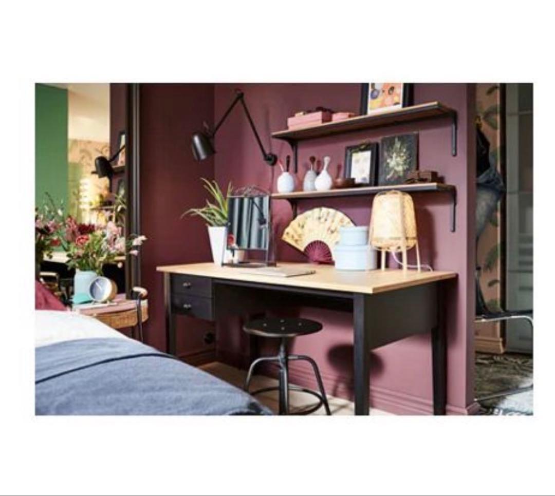 美品 IKEA ARKELSTORP アルケルストルプ デスク 140×70