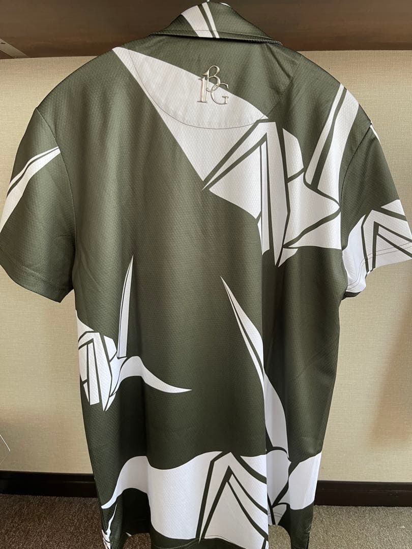 1PIU1UGUALE3 ORIGAMI CRANE 半袖ポロシャツ