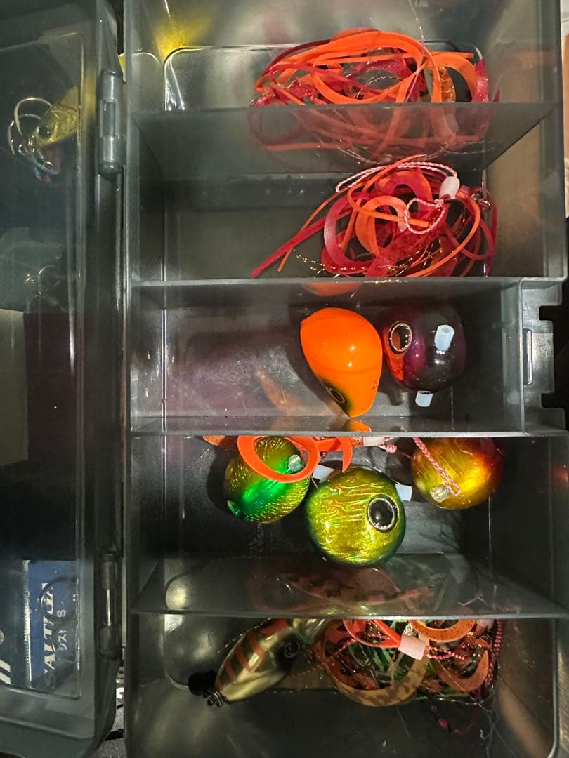 ジギング&鯛ラバ　引退セット　BOX付　TGベイト　クイックゼロワン