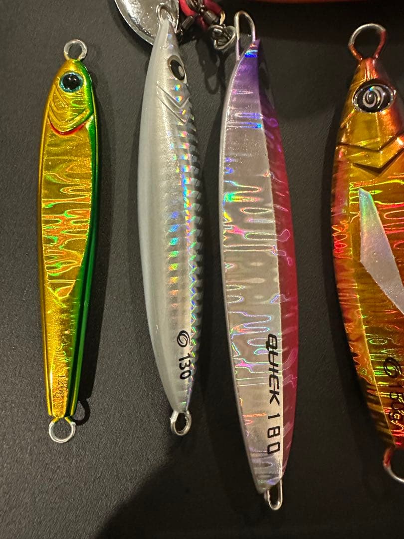 ジギング&鯛ラバ　引退セット　BOX付　TGベイト　クイックゼロワン