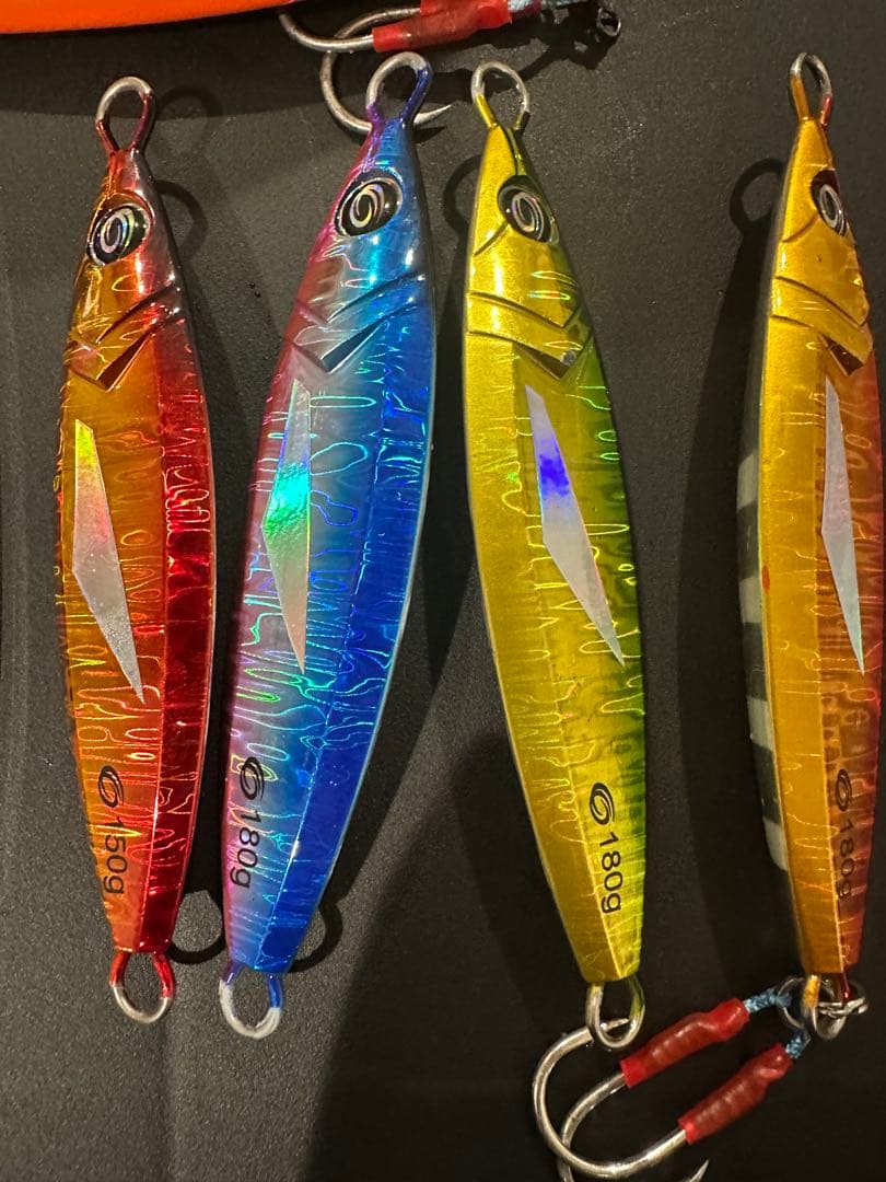 ジギング&鯛ラバ　引退セット　BOX付　TGベイト　クイックゼロワン