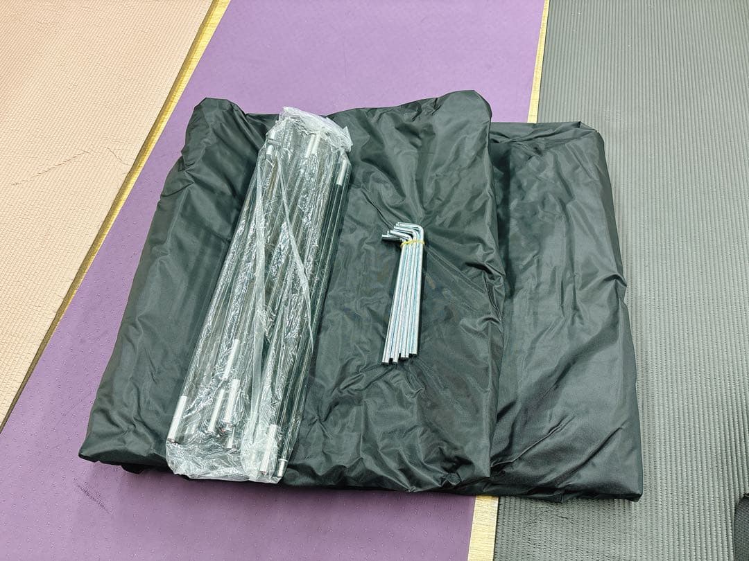 【CAMVIL】2000MM 防水グランドシートCRAB 2P用