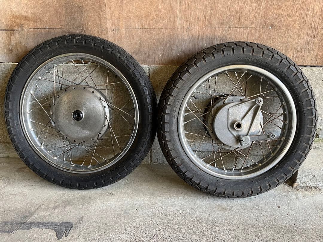 CM250Ｔの前後足回りセット