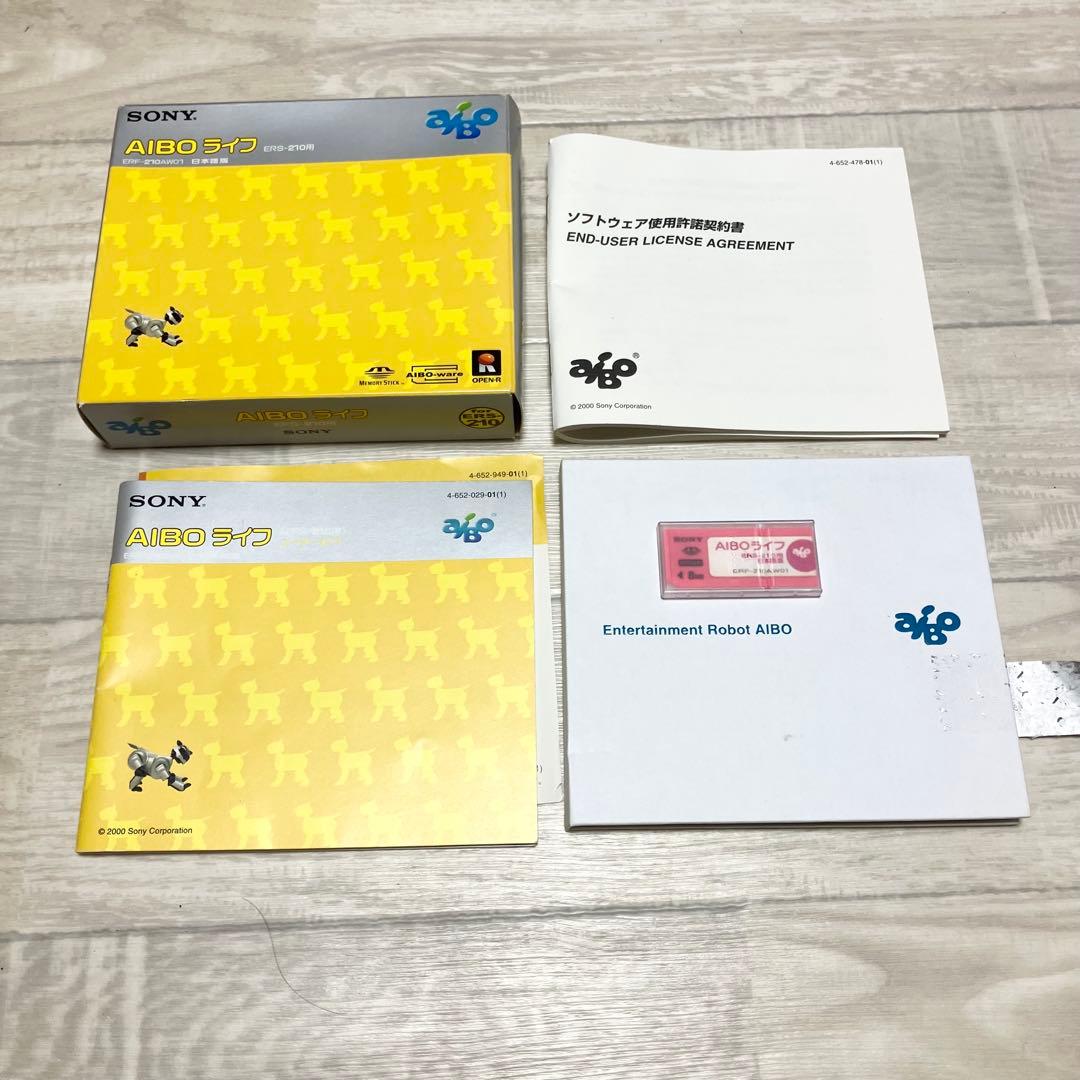 希少！　ソニー　アイボ ERS-210+ERA-210P1 2代目　AIBO